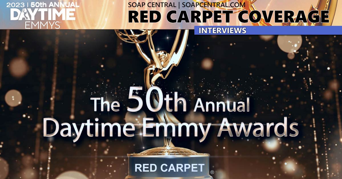 On the 2023 Daytime Emmys Red Carpet: A Martinez | Soap Central