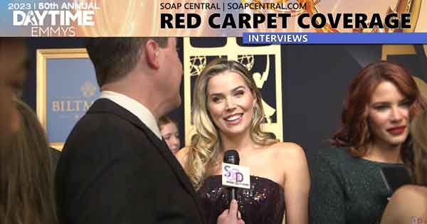 On the 2023 Daytime Emmys Red Carpet: Sofia Mattsson | Soap Central