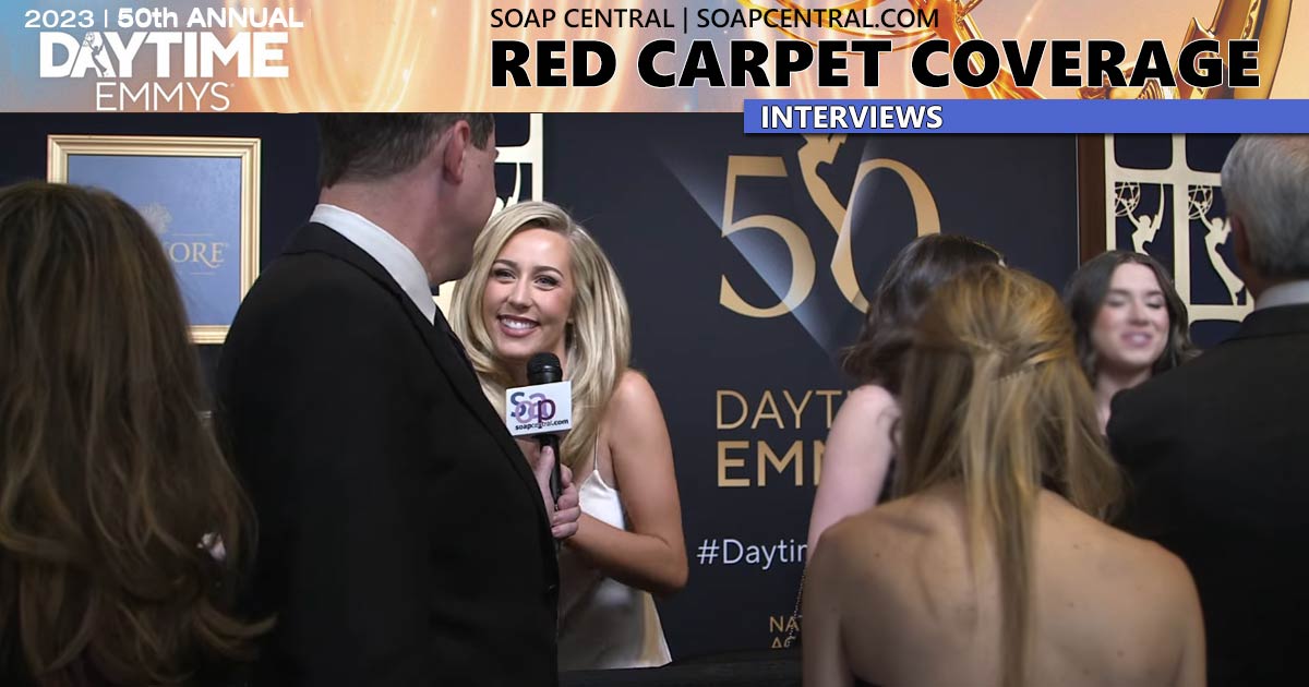 On the 2023 Daytime Emmys Red Carpet: Eden McCoy | Soap Central