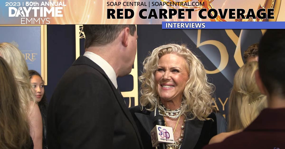 On the 2023 Daytime Emmys Red Carpet: Alley Mills | Soap Central