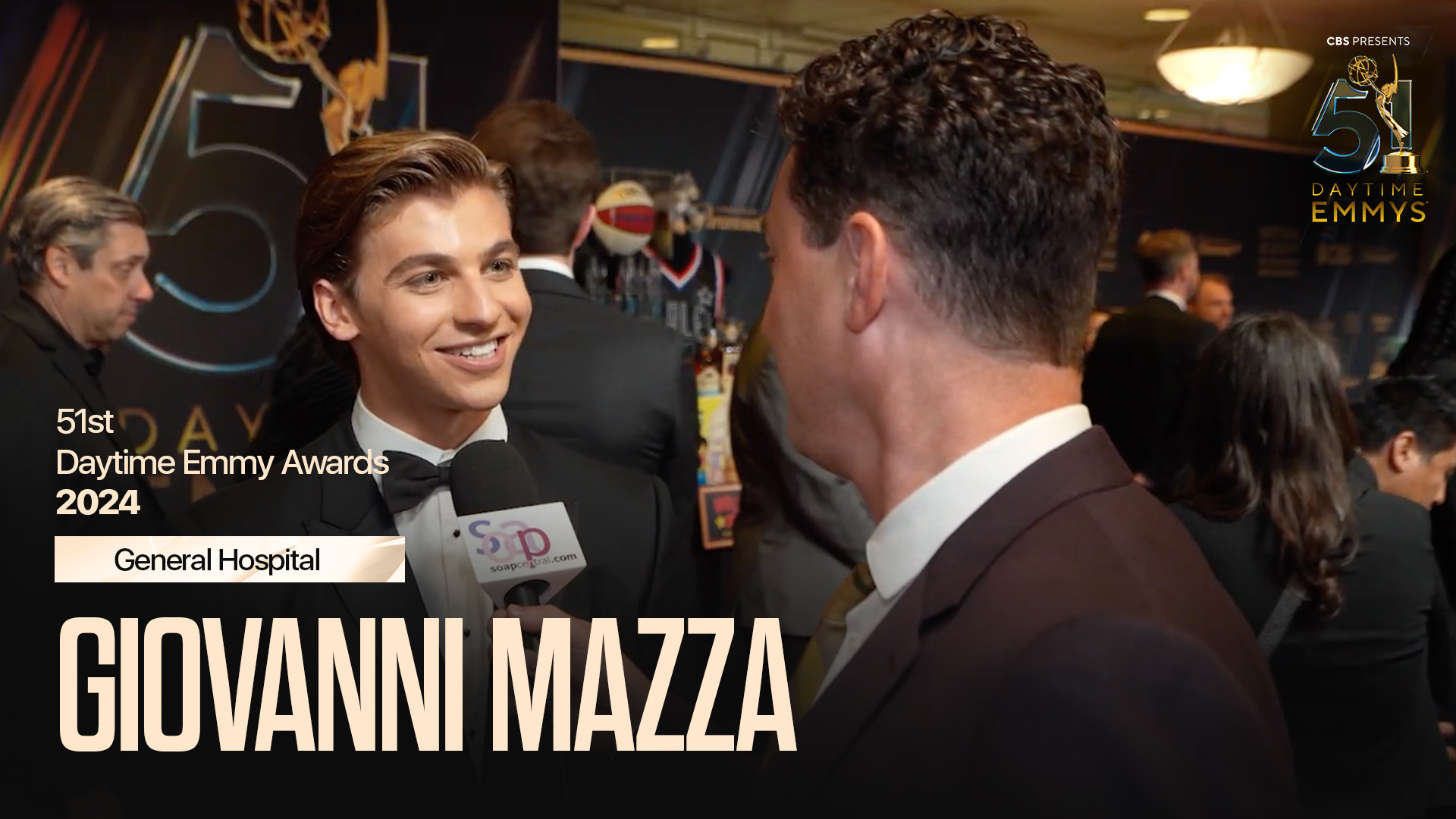 On the 2024 Daytime Emmys Red Carpet: Giovannia Mazza | Soap Central