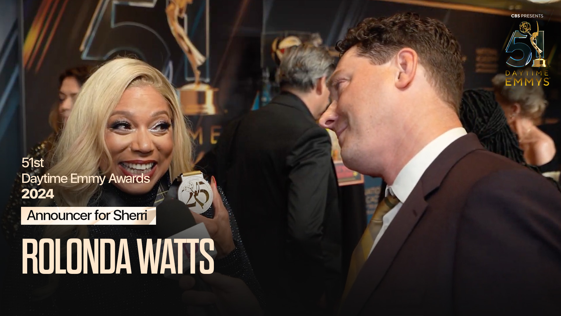 On the 2024 Daytime Emmys Red Carpet: Rolonda Watts | Soap Central