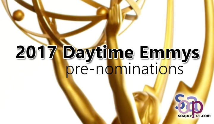 2017 Daytime Emmy pre-nominations announced