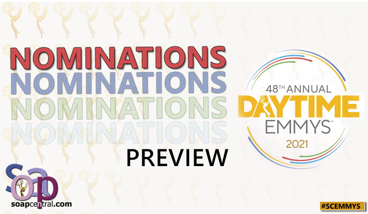 Daytime Emmy nominations due tomorrow, Lead Actress category noms "previewed" ahead of time