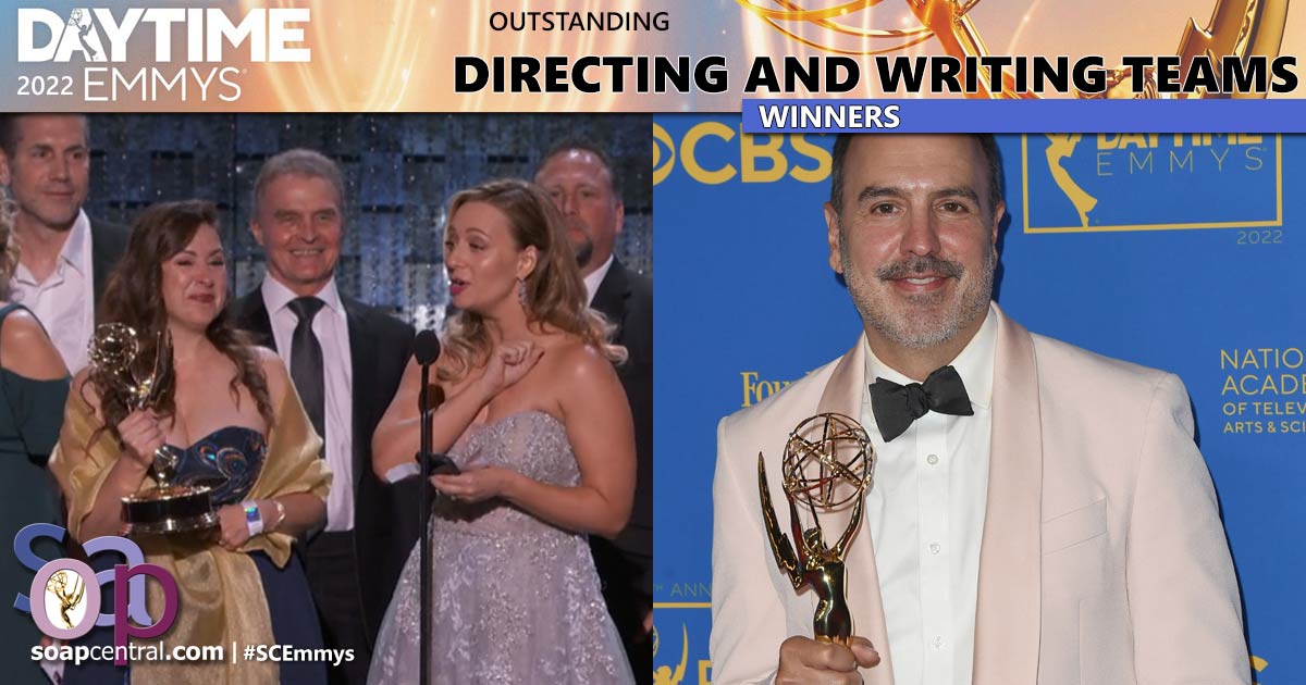 2022 Daytime Emmys: Days of our Lives wins for Writing, General Hospital directors score back-to-back-to-back wins