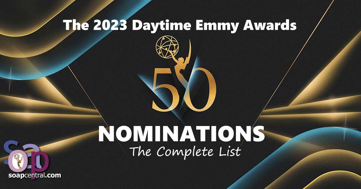 2023 Daytime Emmys List of Nominations 