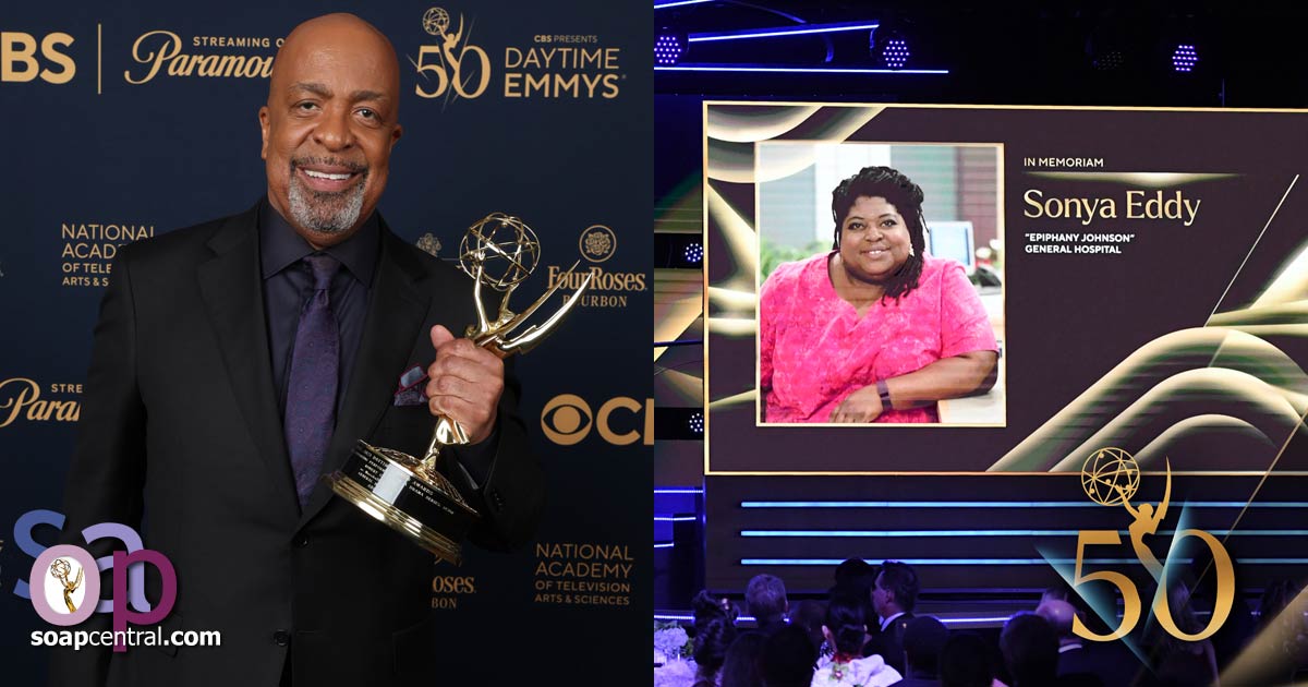 2023 Daytime Emmys: General Hospital's Sonya Eddy and Robert Gossett win first Supporting Emmys