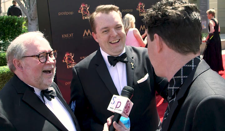 On the 2019 Daytime Emmys Red Carpet: Terry O'Reilly and Adam Sharp | Soap Central