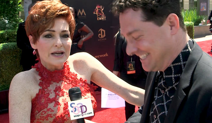 On the 2019 Daytime Emmys Red Carpet: Carolyn Hennesy | Soap Central