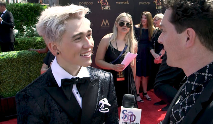 On the 2019 Daytime Emmys Red Carpet: Garren Stitt | Soap Central