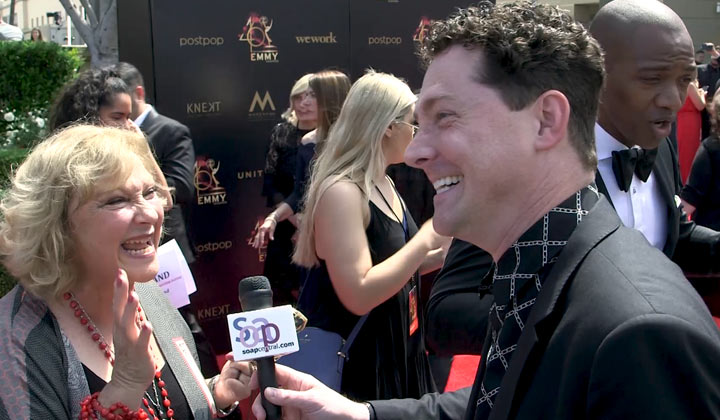 On the 2019 Daytime Emmys Red Carpet: Beth Maitland | Soap Central