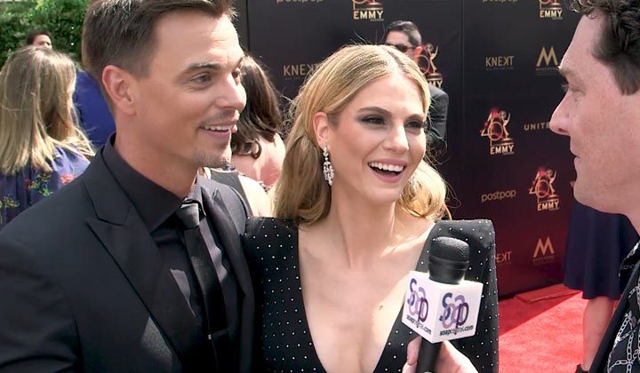 On the 2019 Daytime Emmys Red Carpet: Darin Brooks and Kelly Kruger | Soap Central