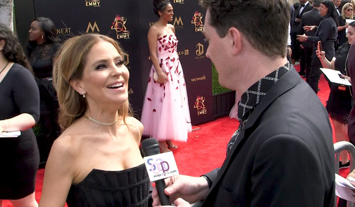 On the 2019 Daytime Emmys Red Carpet: Lisa Locicero | Soap Central