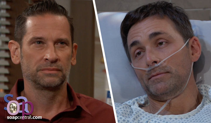 General Hospital Scoop: Austin shares some news with Valentin (Spoilers for the week of November 8, 2021 on GH)
