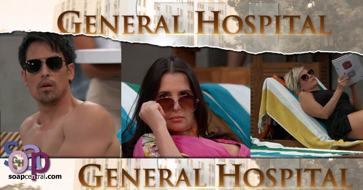 General Hospital Scoop: A secret comes to light at Metro Court's pool (Spoilers for the week of June 27, 2022 on GH)
