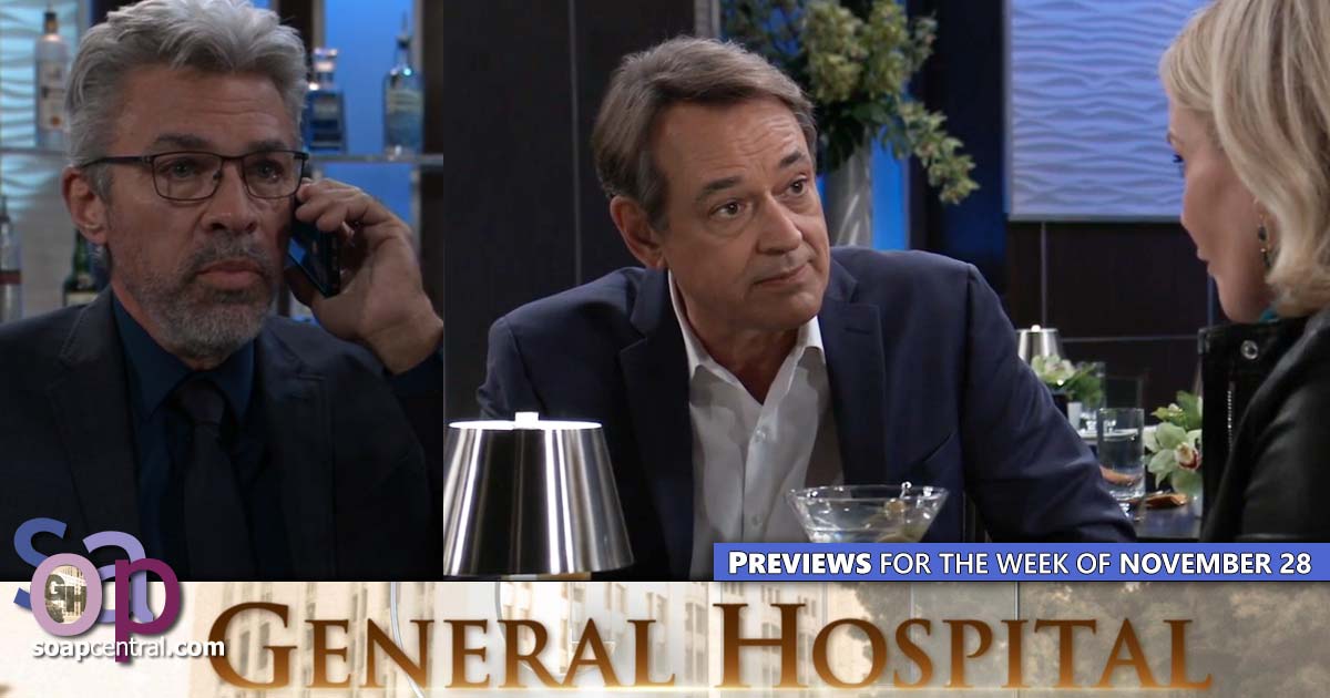 GH Spoilers for the week of November 28, 2022 on General Hospital | Soap Central