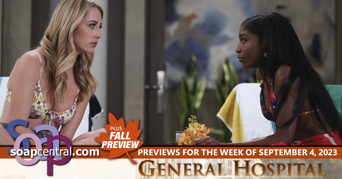 GH Spoilers for the week of September 4, 2023 on General Hospital