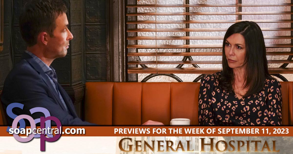 SOC General Hospital Spoilers for the week of 11 September 2023