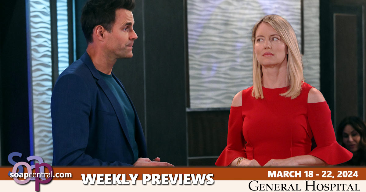 GH Spoilers for the week of March 18, 2024 on General Hospital | Soap Central
