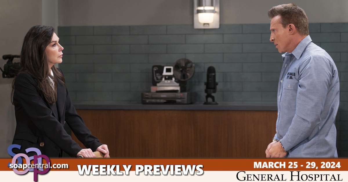 GH Spoilers for the week of March 25, 2024 on General Hospital | Soap Central