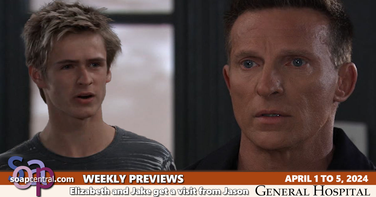 GH Spoilers for the week of April 1, 2024 on General Hospital | Soap Central