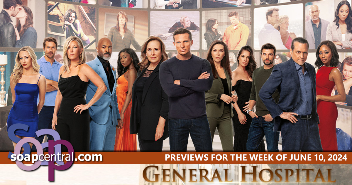 SOC Spoilers for General Hospital for the Week of 10 June 2024 boards