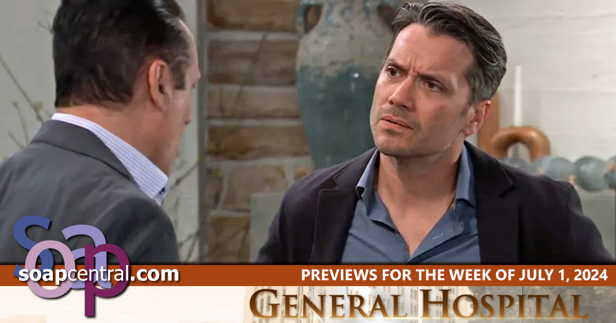 GH Spoilers for the week of July 1, 2024 on General Hospital Soap Central