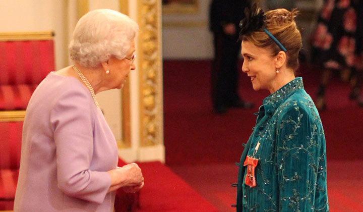 The Queen of England bestows GH star Emma Samms with special honor