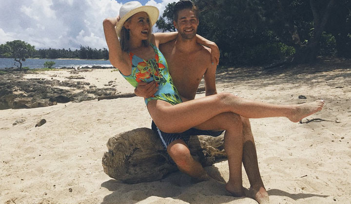 VIDEO: GH star Hayley Erin gets engaged; watch the romantic beachside moment