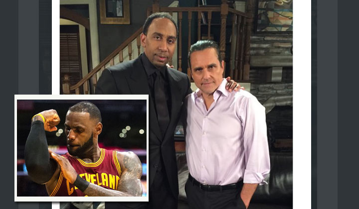Stephen A. Smith compares basketball player LeBron James to GH's Sonny Corinthos