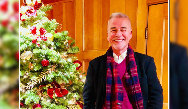 Ian Buchanan represents General Hospital, Twin Peaks in live charity Christmas show