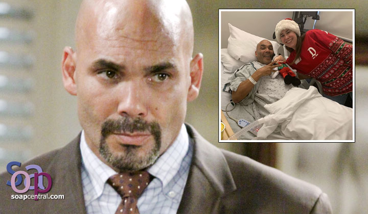 Soap vet Réal Andrews faces cancer surgery with optimistic attitude and holiday cheer