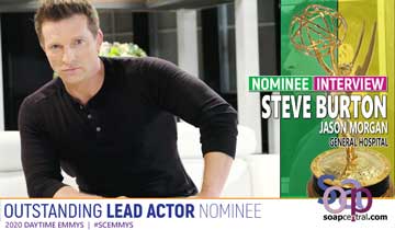 INTERVIEW: Steve Burton reacts to his Emmy nomination
