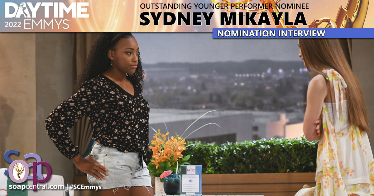INTERVIEW: General Hospital's Sydney Mikayla on her Emmy nomination and big future career goals