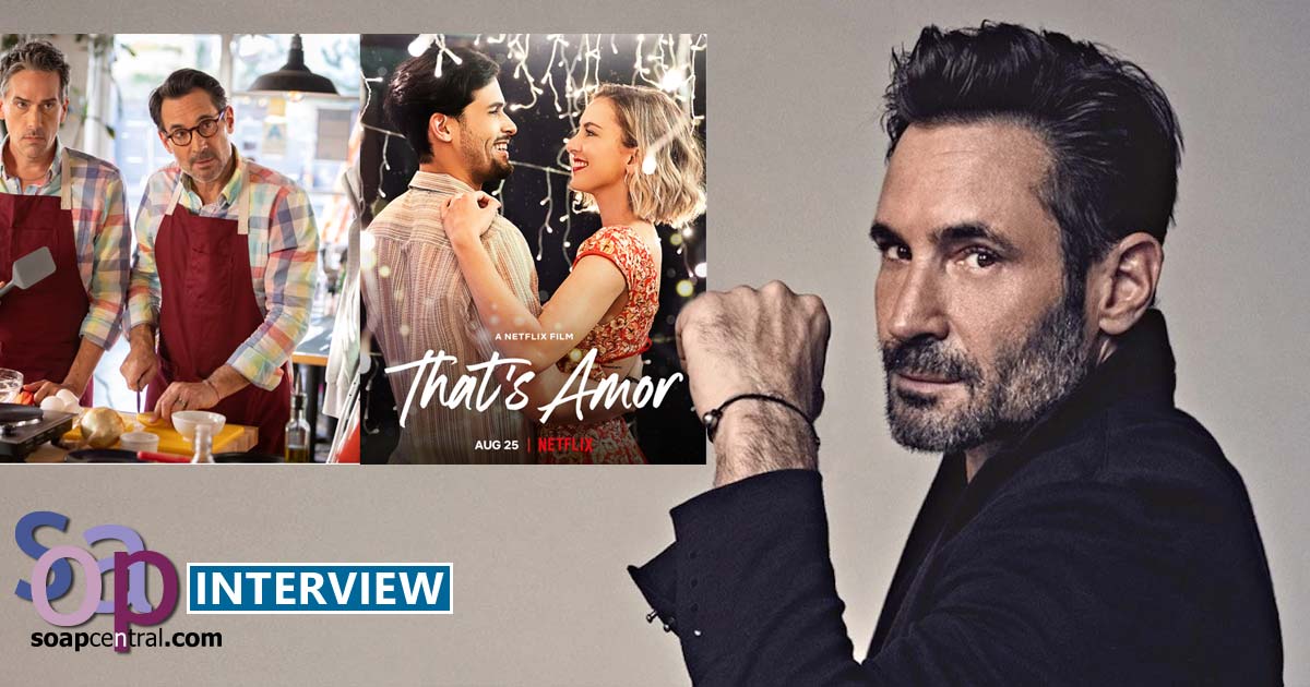 GH alum Gregory Zarian on his Netflix rom-com, That's Amor, and his return to Venice