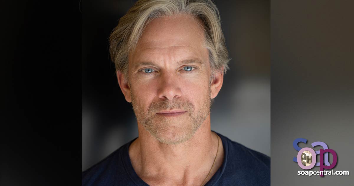 Adam Harrington joins General Hospital in the role of John "Jagger" Cates