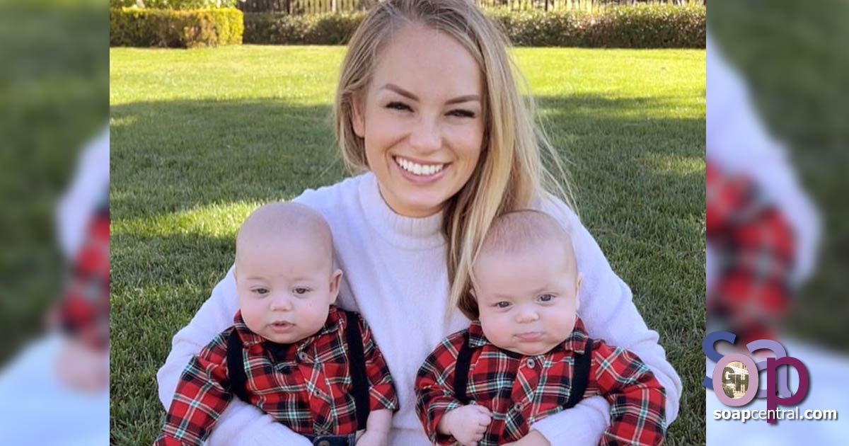 Mom to General Hospital's baby Ace twins diagnosed with rare disease