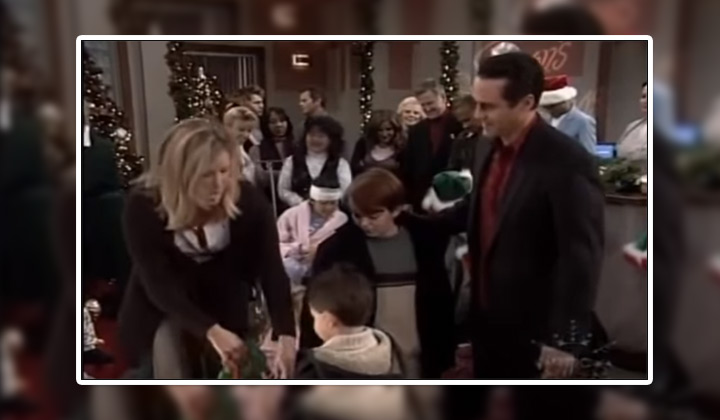 ENCORE PRESENTATION (2005): Michael asks Santa to bring his mom home for Christmas