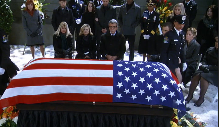 Detective Nathan West is laid to rest
