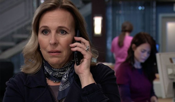Genie Francis on the scary GH story that "makes for good television"