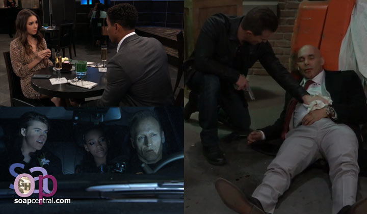Molly turned down T.J.'s proposal, and Taggert was shot while rescuing kidnapped Cameron and Trina