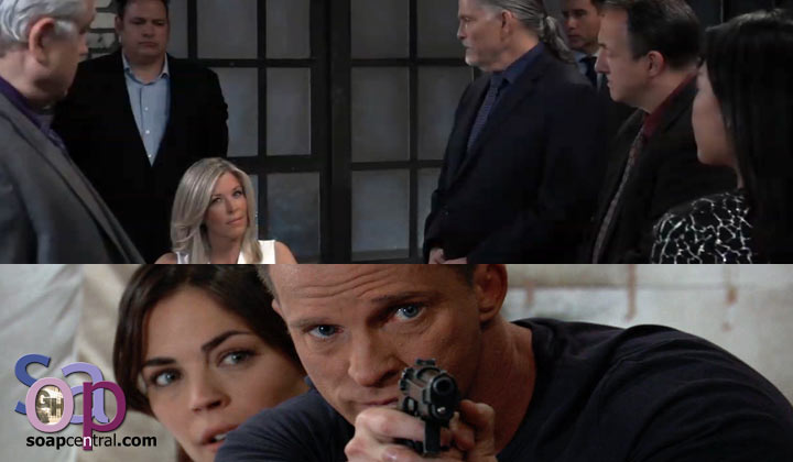Jason was shot during his escape from General Hospital and Carly took over as head of the Corinthos organization