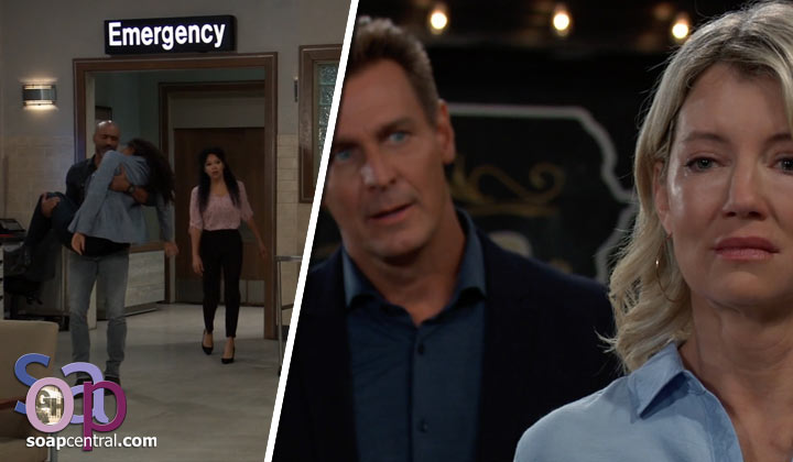 Jordan is rushed to the hospital, and Nina gets an ultimatum