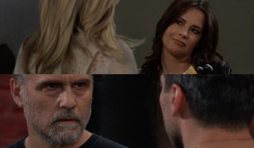 Sonny opened up to Dante, while Carly confided to Sam