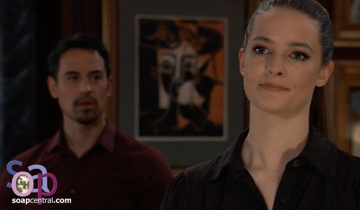 Esme opens up to Nikolas about her past