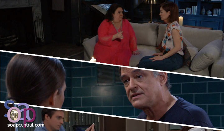 Spencer found proof that Trina had been drugged, and Elizabeth received some answers during a séance