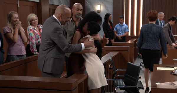 Trina was exonerated in court