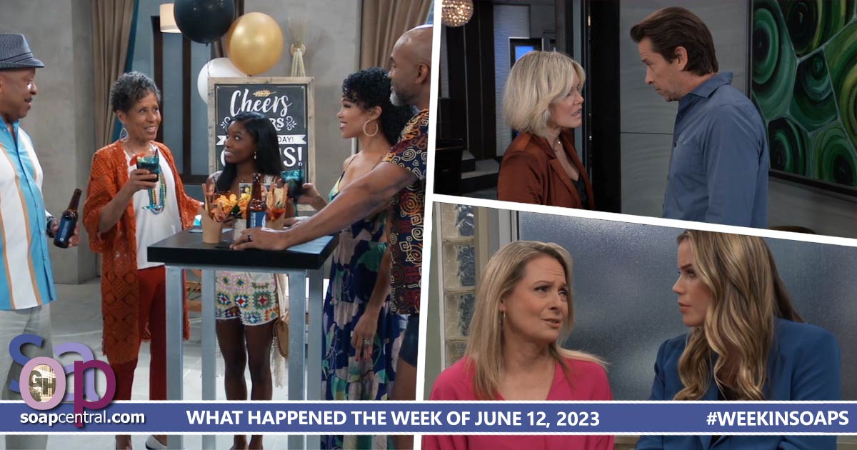 Tracy's lie caught up with her. Ned awoke and claimed to be Eddie Maine. Zeke learned Jordan was Curtis' ex-wife. Drew decided to take the fall. 