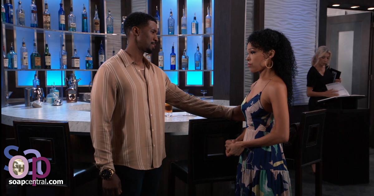 Portia learns about Curtis and Jordan's kiss