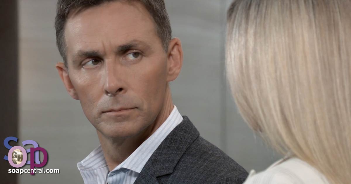 Nina agrees to keep Valentin's secret about Charlotte